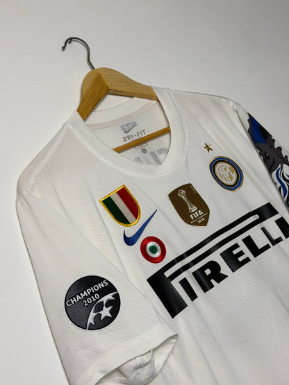 Wesley Sniejder Inter Milan 2010-11 away football shirt (L)