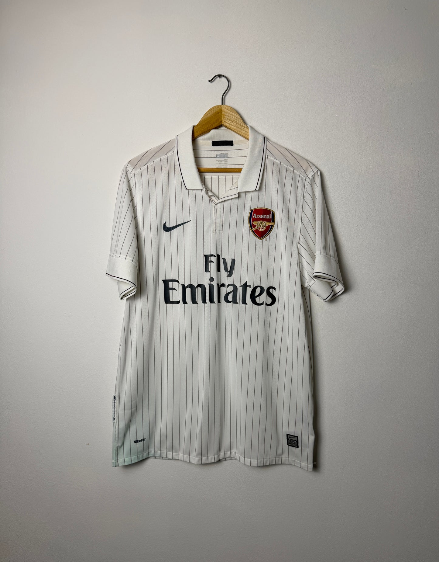 Cesc Fabregas Arsenal FC 2009-10 third football shirt (L)