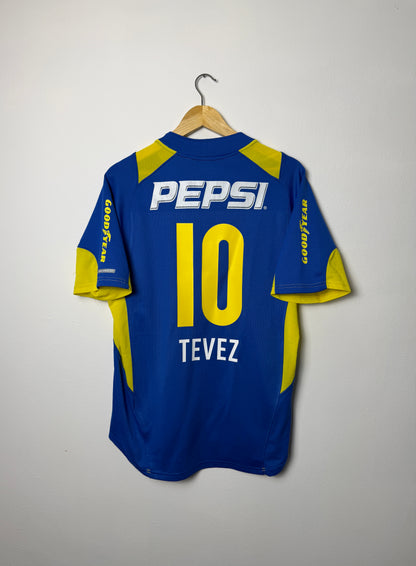 Carlos Tevez Boca Juniors 2004-05 home football shirt (L)