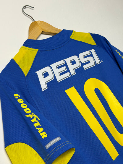 Carlos Tevez Boca Juniors 2004-05 home football shirt (L)