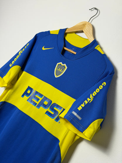Carlos Tevez Boca Juniors 2004-05 home football shirt (L)