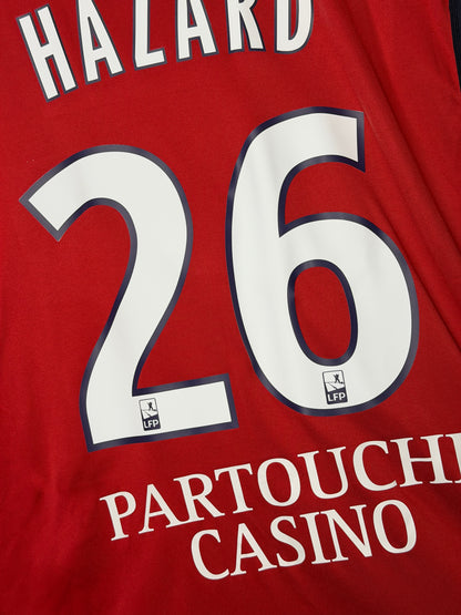 Eden Hazard Lille 2008-09 home football shirt (L)