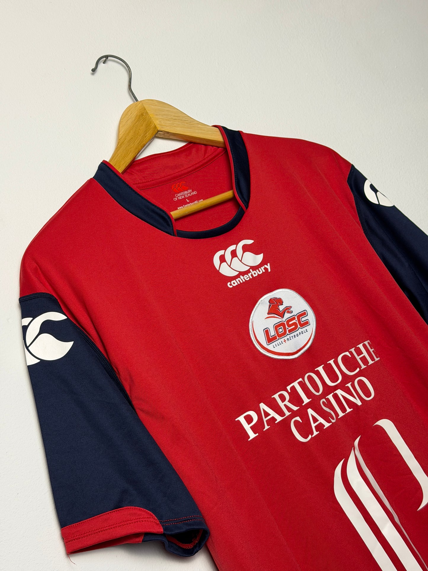 Eden Hazard Lille 2008-09 home football shirt (L)