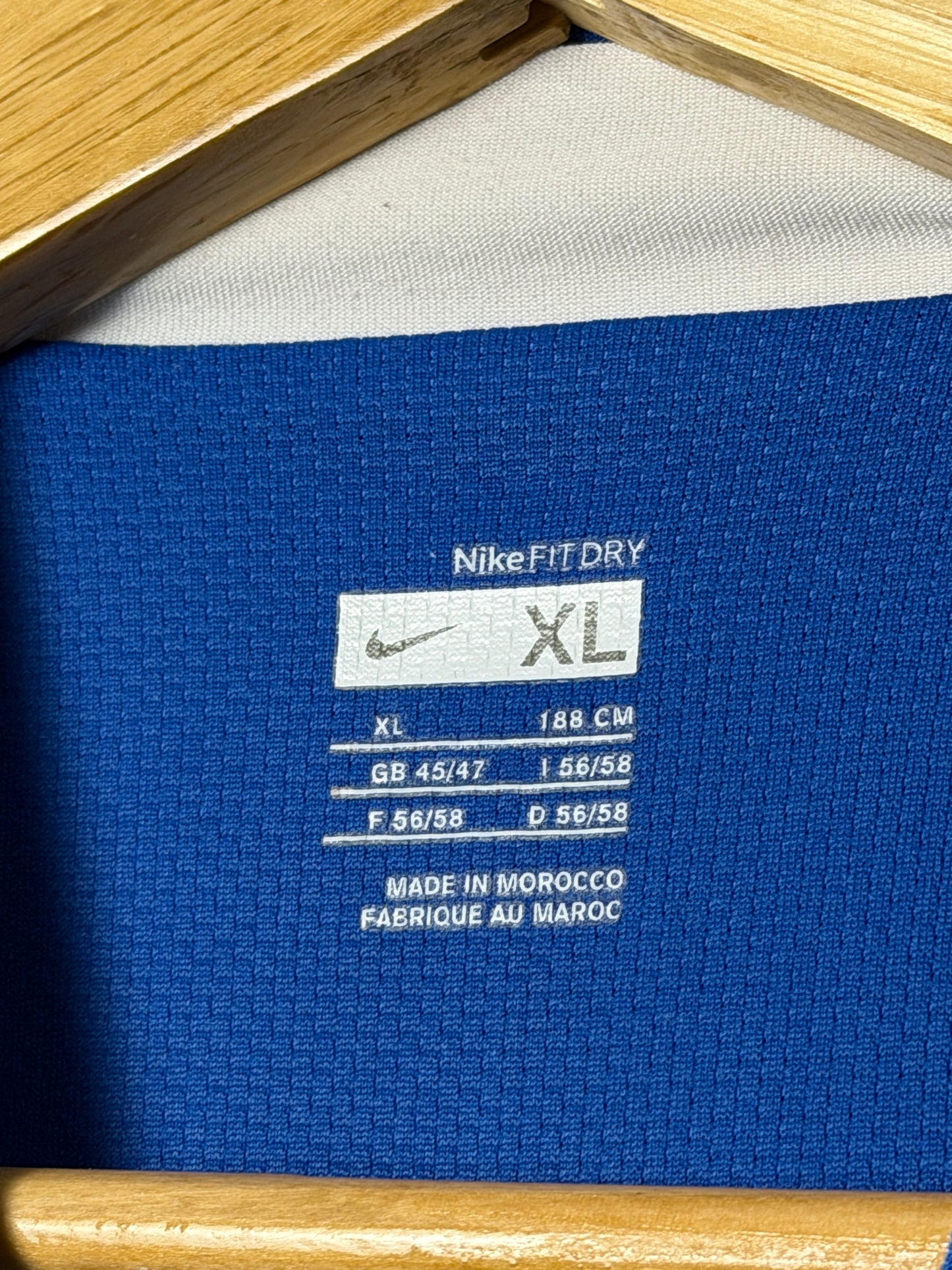 Adriano Inter Milan 2006-07 home football shirt (XL)