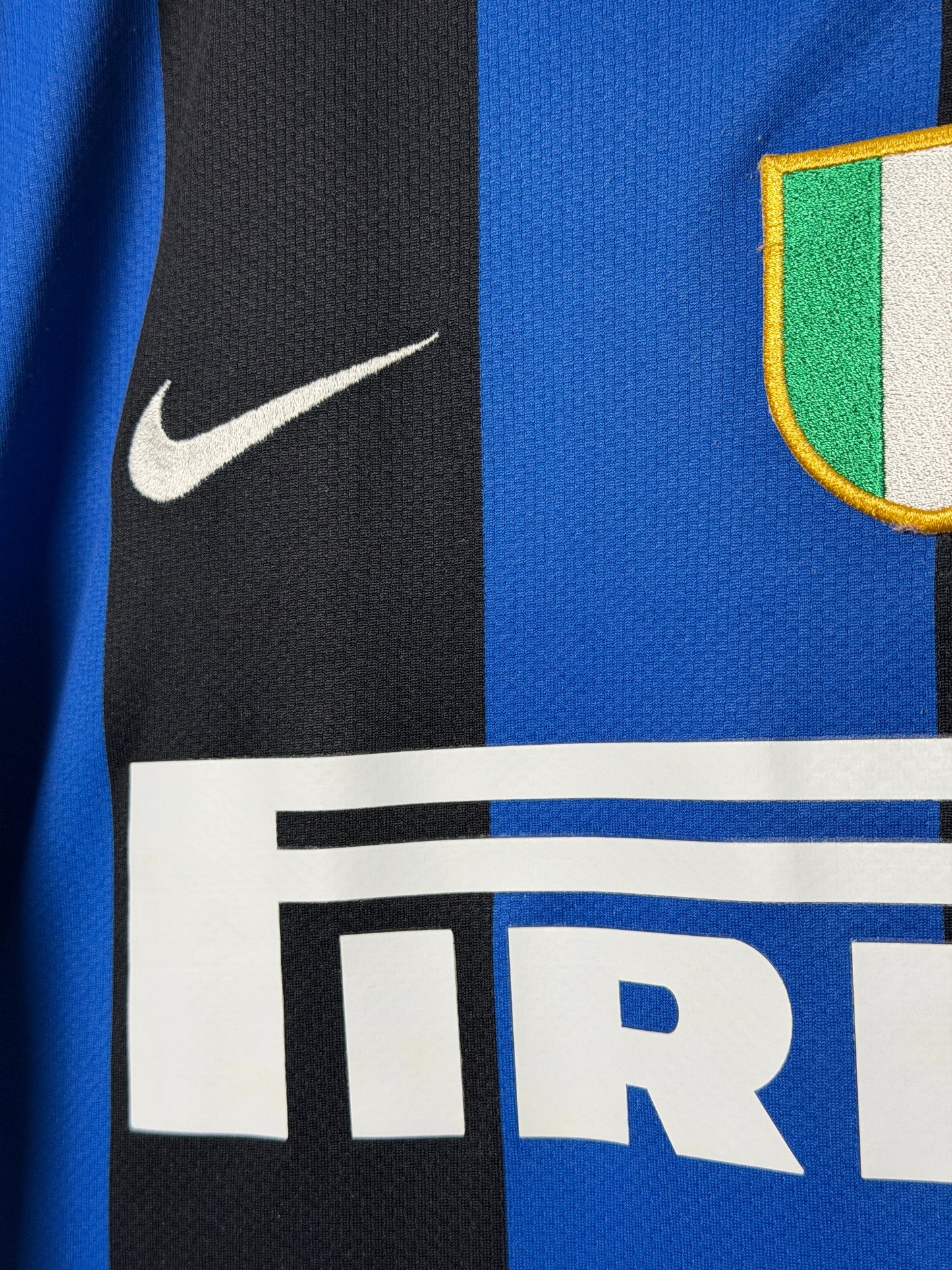 Adriano Inter Milan 2006-07 home football shirt (XL)