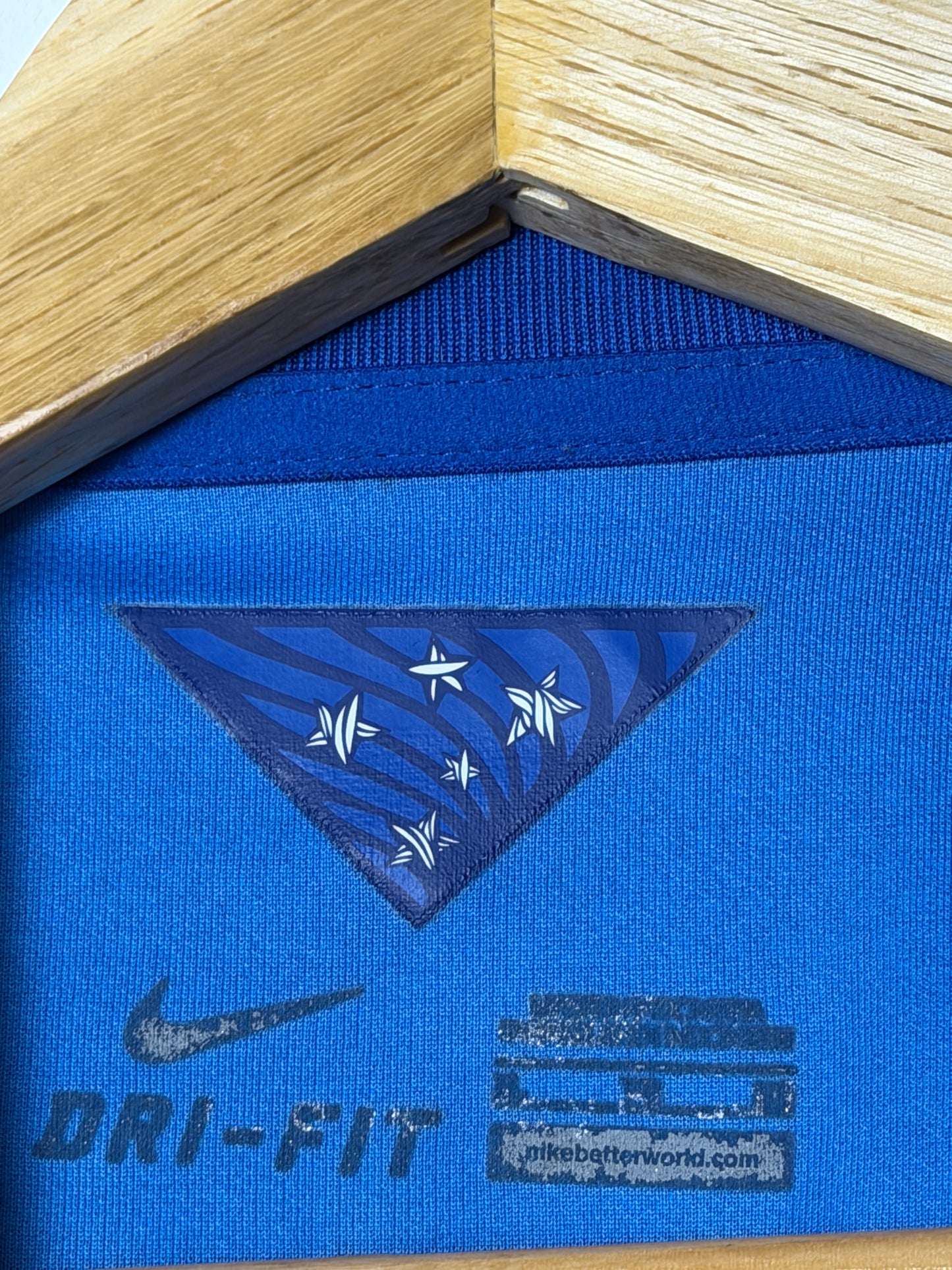 Neymar JR Brazil 2014 World Cup away football shirt (XL)