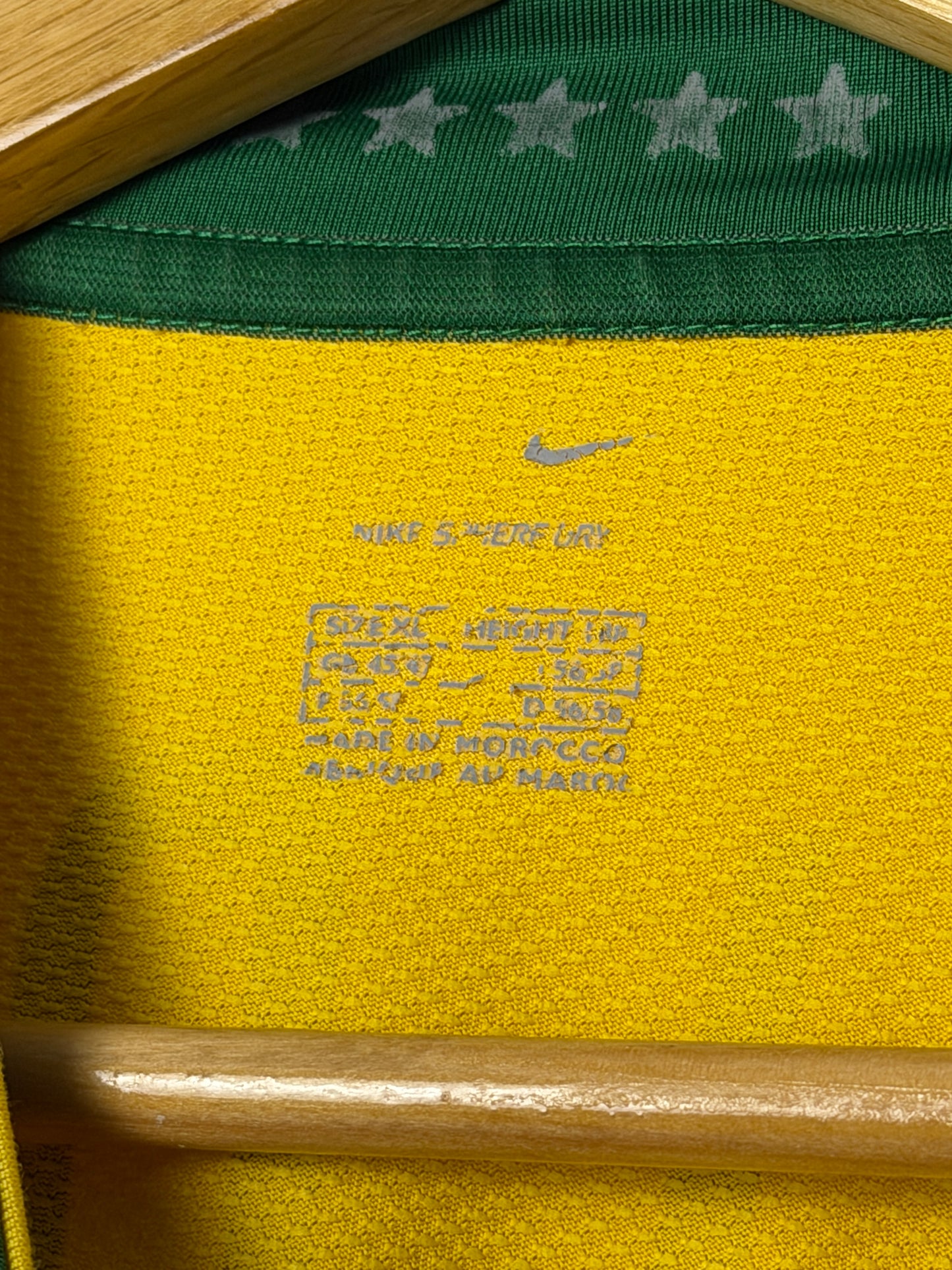 Ronaldinho Brazil 2006 World Cup home football shirt (XL)