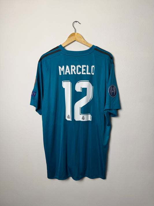 Marcelo Real Madrid CF 2017-18 third football shirt (XXL)