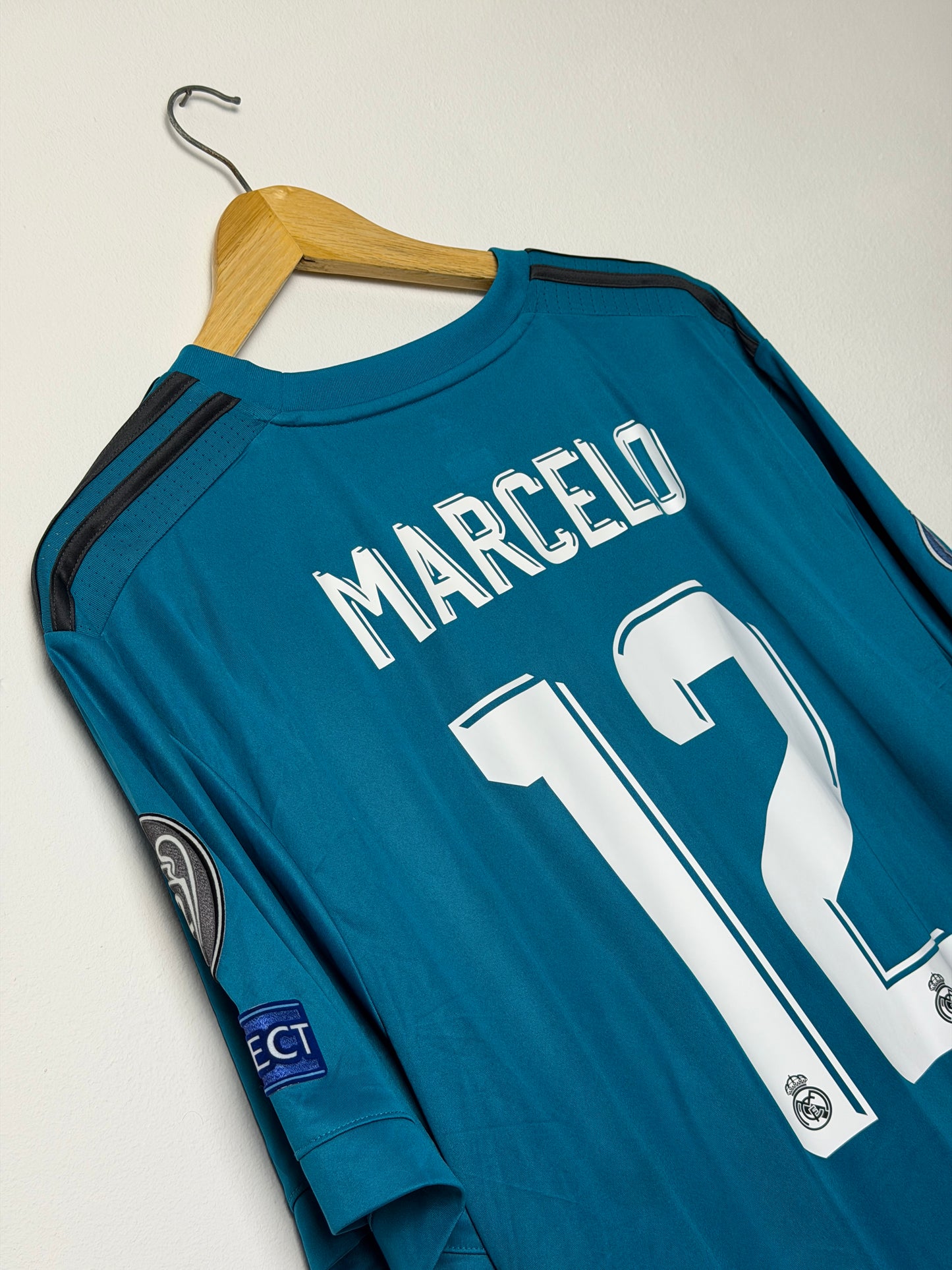 Marcelo Real Madrid CF 2017-18 third football shirt (XXL)