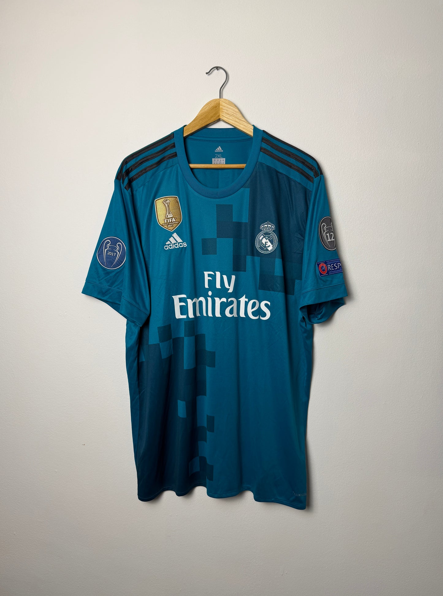 Marcelo Real Madrid CF 2017-18 third football shirt (XXL)