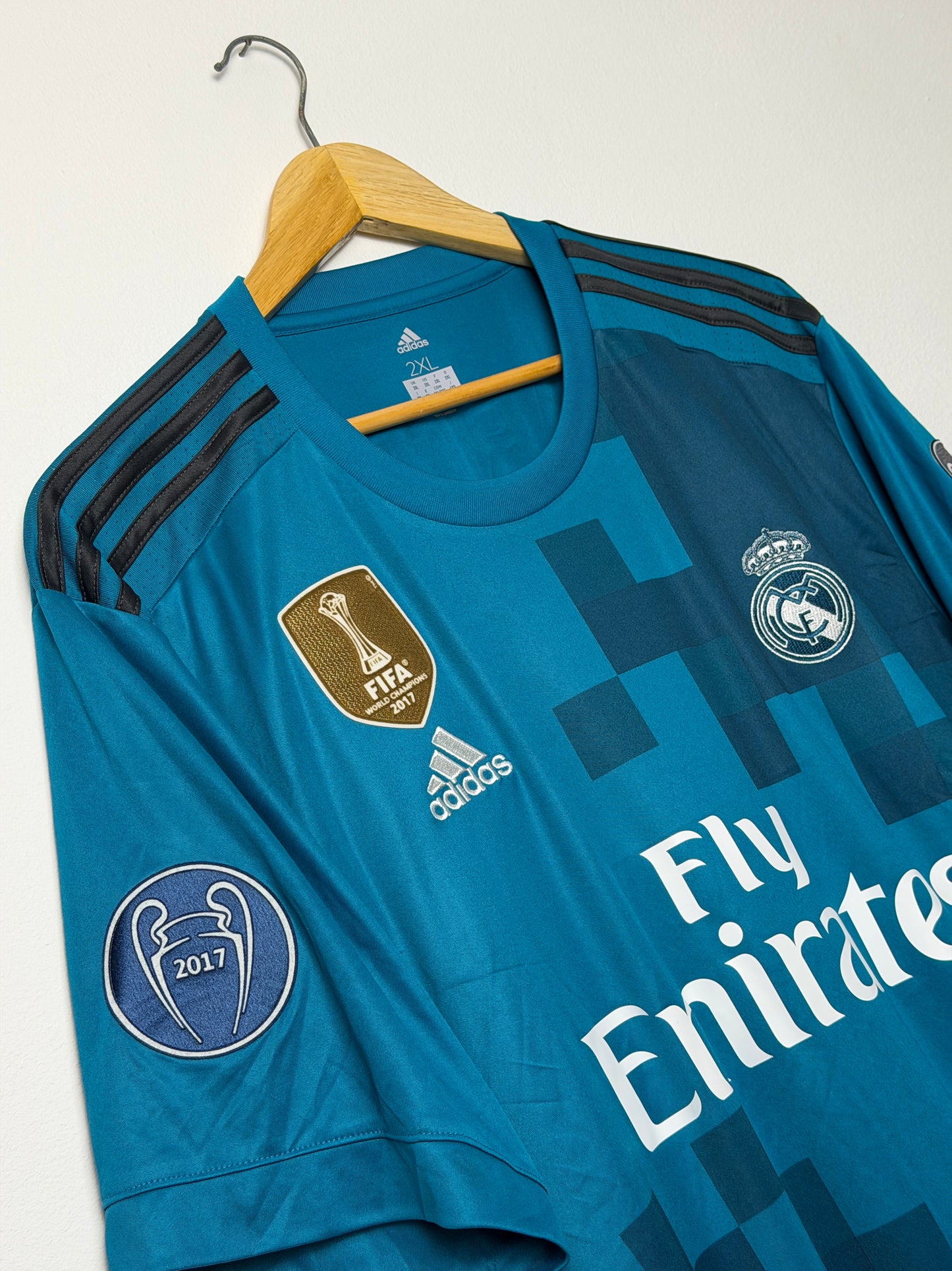 Marcelo Real Madrid CF 2017-18 third football shirt (XXL)