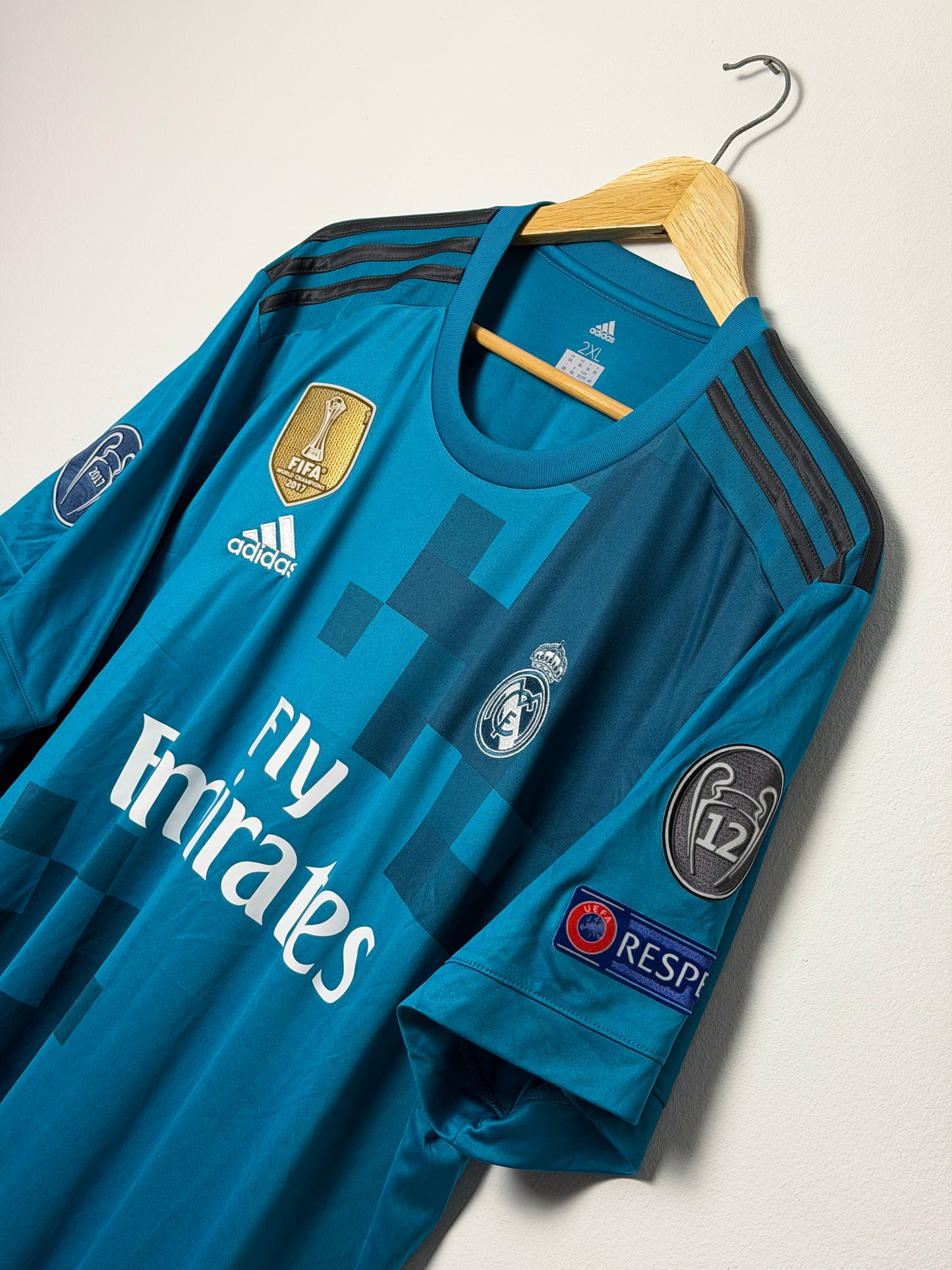 Marcelo Real Madrid CF 2017-18 third football shirt (XXL)