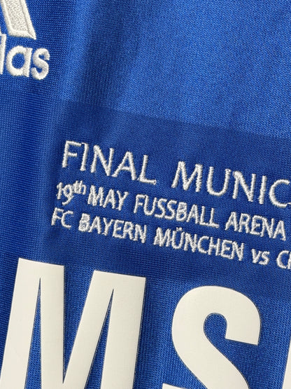 Didier Drogba Chelsea FC 2011-12 champions league final edition home football shirt (M)