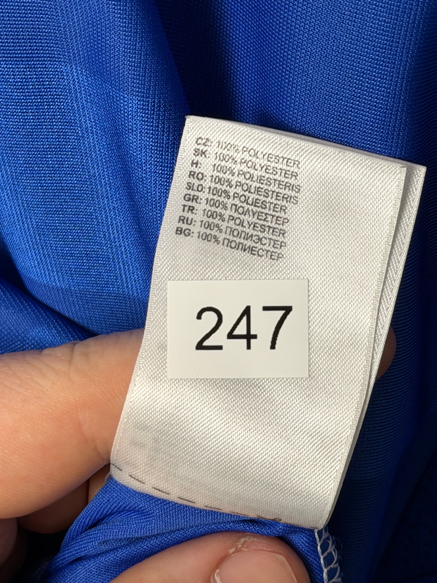 Didier Drogba Chelsea FC 2011-12 champions league final edition home football shirt (M)