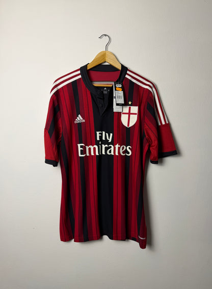Fernando Torres AC Milan 2014-15 home football shirt (L)