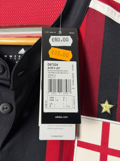 Fernando Torres AC Milan 2014-15 home football shirt (L)