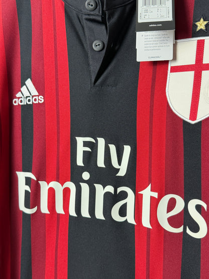 Fernando Torres AC Milan 2014-15 home football shirt (L)