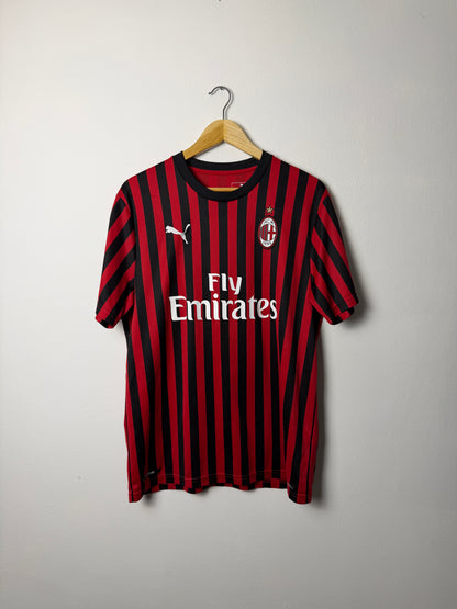 Zlatan Ibrahimovic AC Milan 2019-20 home football shirt (L)