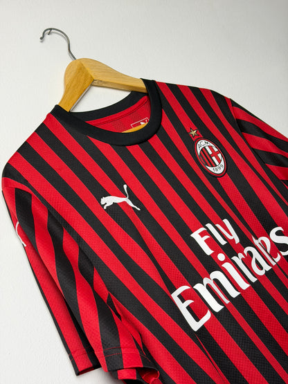 Zlatan Ibrahimovic AC Milan 2019-20 home football shirt (L)