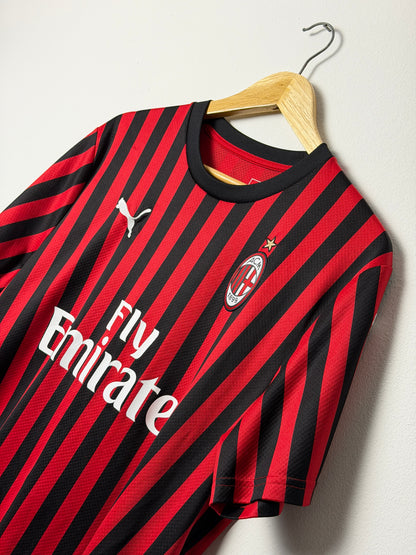 Zlatan Ibrahimovic AC Milan 2019-20 home football shirt (L)