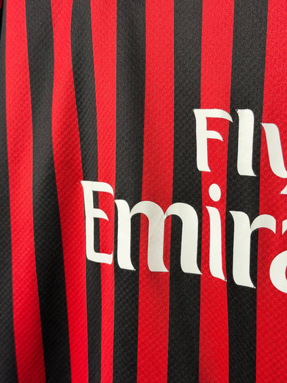 Zlatan Ibrahimovic AC Milan 2019-20 home football shirt (L)