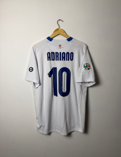 Adriano Inter Milan 2006-07 away football shirt (XL)