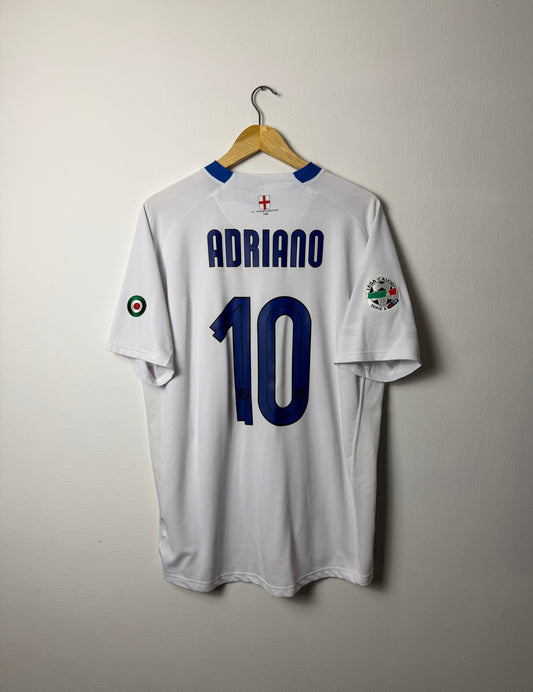 Adriano Inter Milan 2006-07 away football shirt (XL)