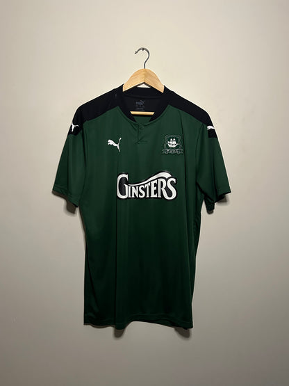 Plymouth Argyle FC 2020-21 home football shirt (XL)