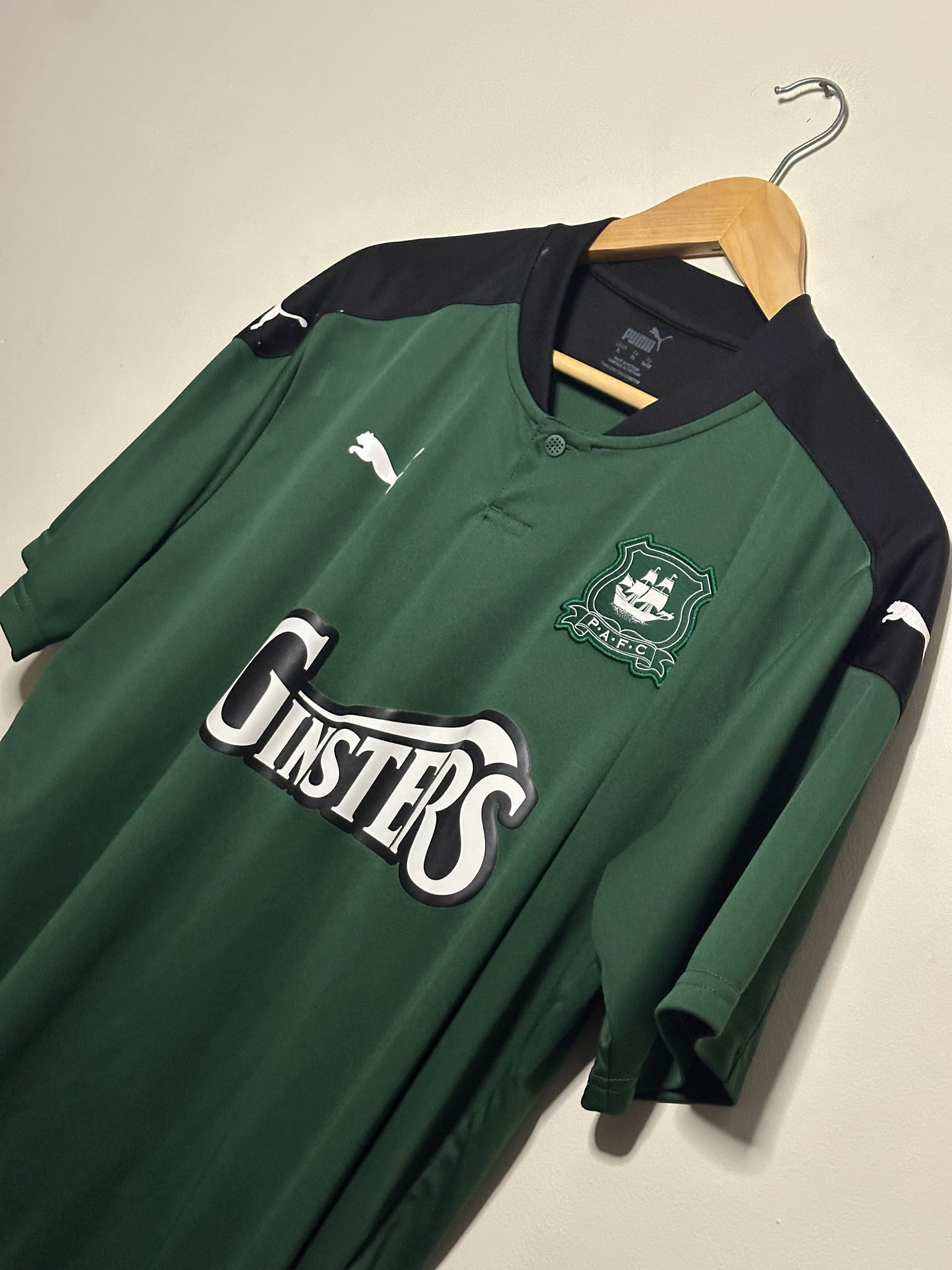 Plymouth Argyle FC 2020-21 home football shirt (XL)