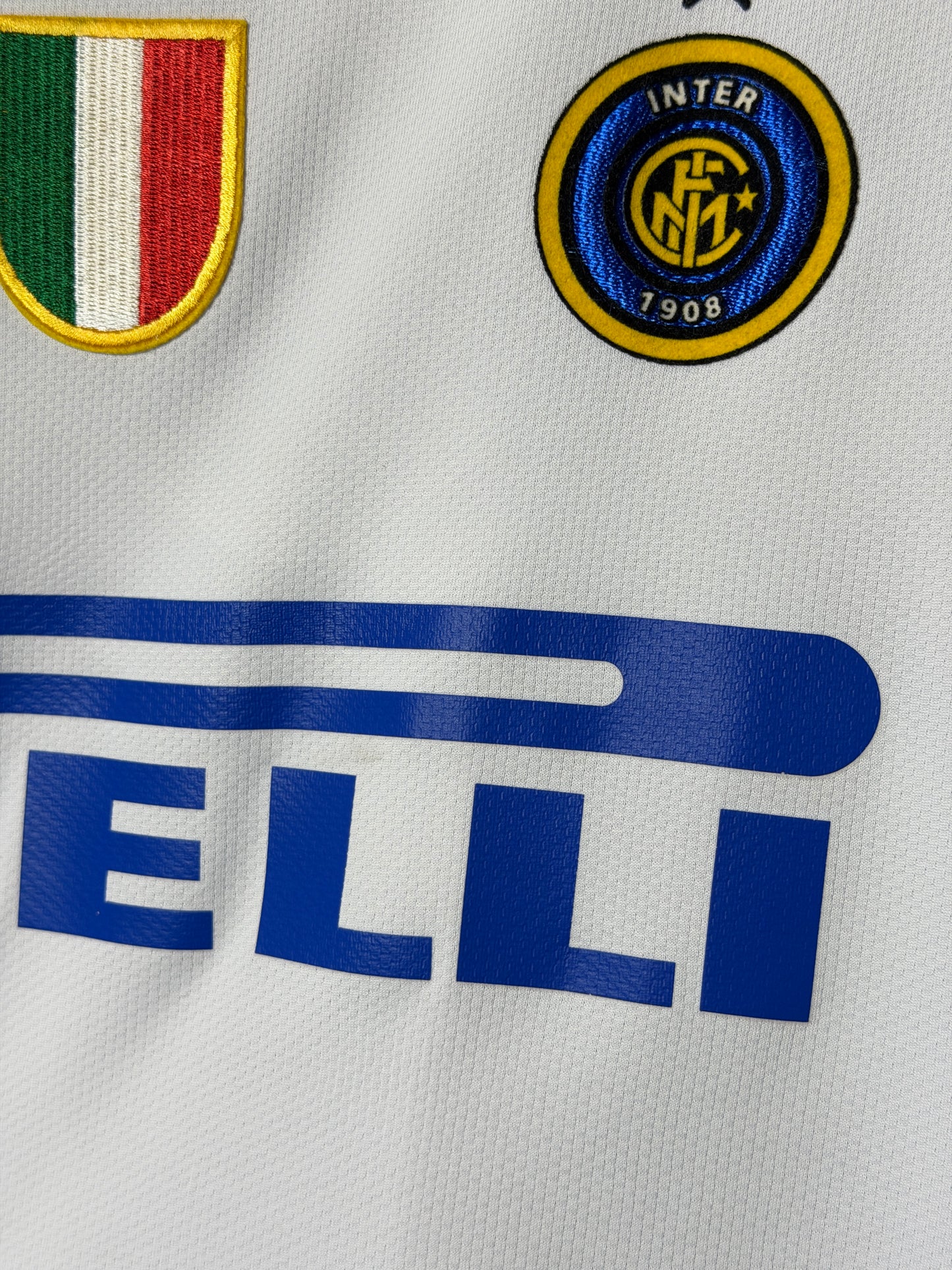 Adriano Inter Milan 2006-07 away football shirt (XL)