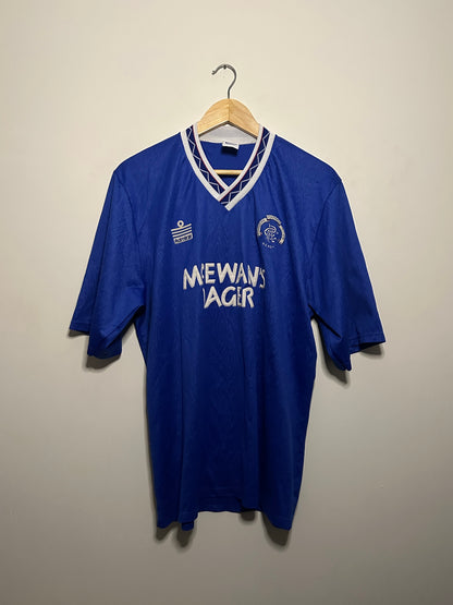 Rangers FC 1990-92 home football shirt (XL)