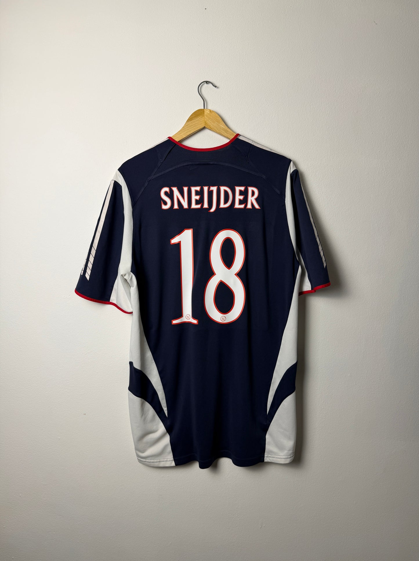 Wesley Sneijder AFC Ajax 2005-06 away football shirt (XL)