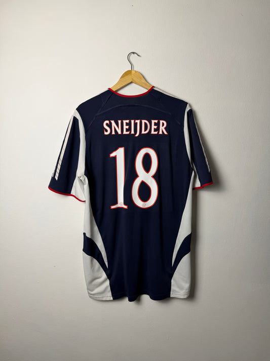 Wesley Sneijder AFC Ajax 2005-06 away football shirt (XL)