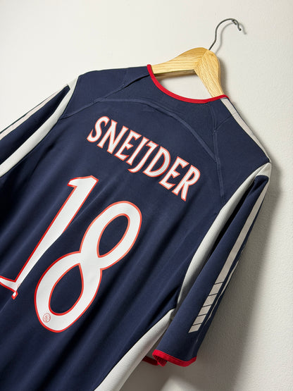 Wesley Sneijder AFC Ajax 2005-06 away football shirt (XL)