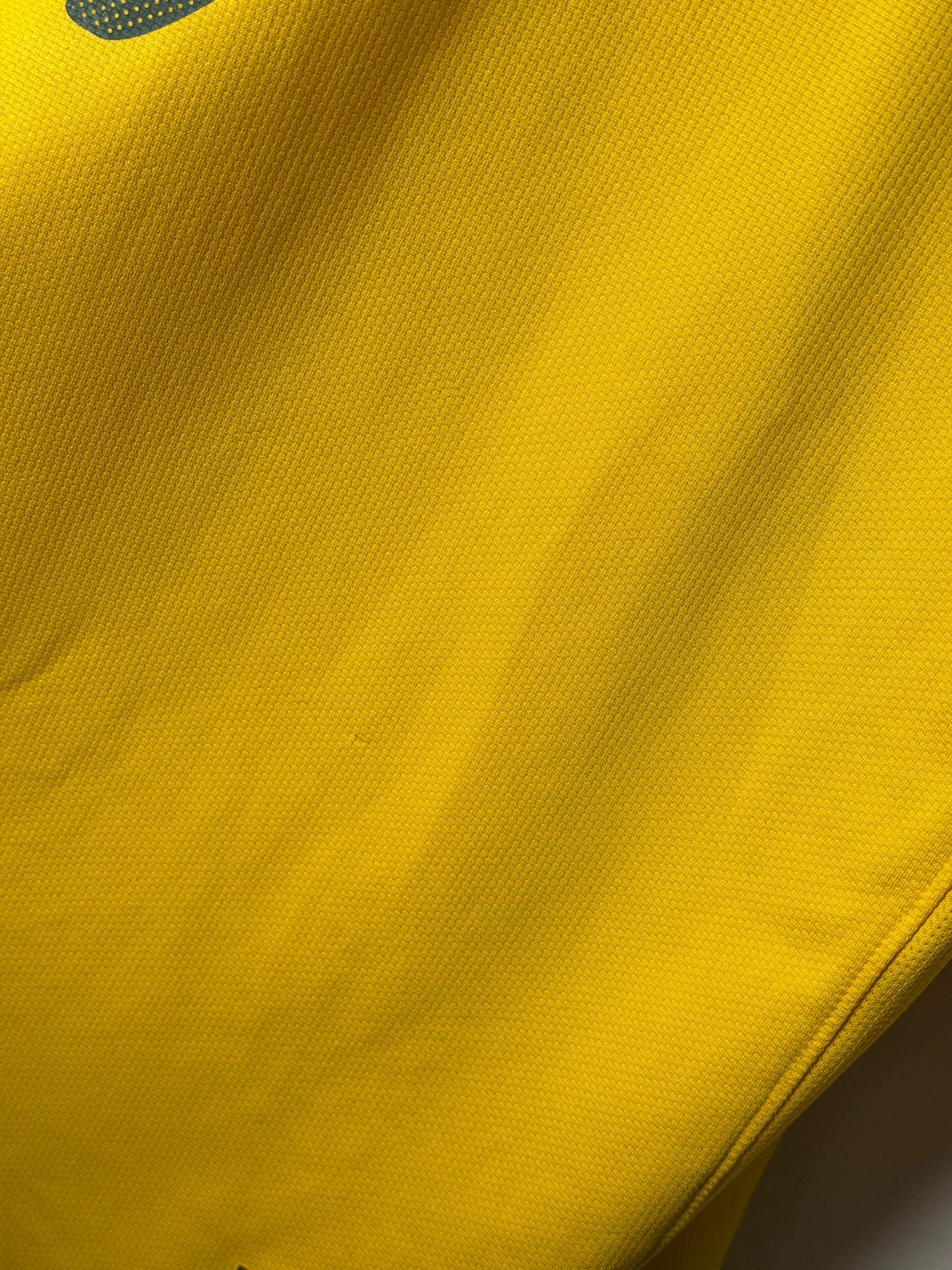 Adriano Brazil 2010 World Cup home football shirt (XL)