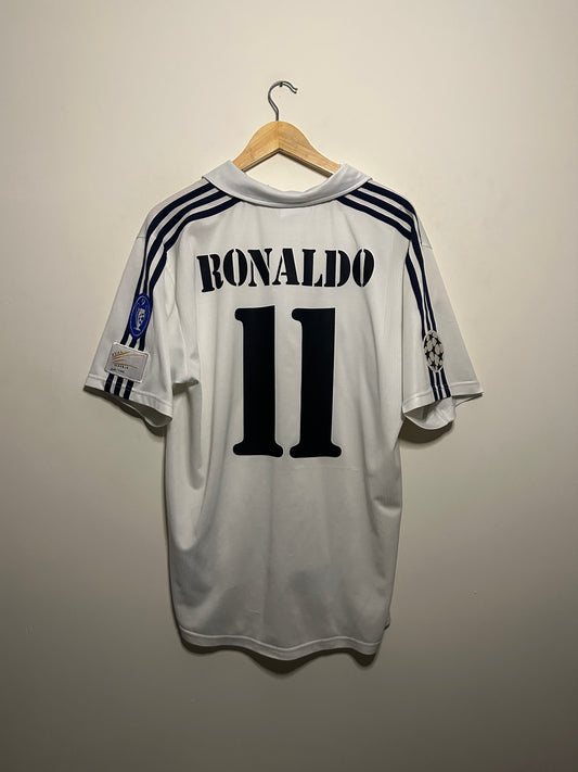 Ronaldo Nazario Real Madrid CF 2002-03 home football shirt (L)