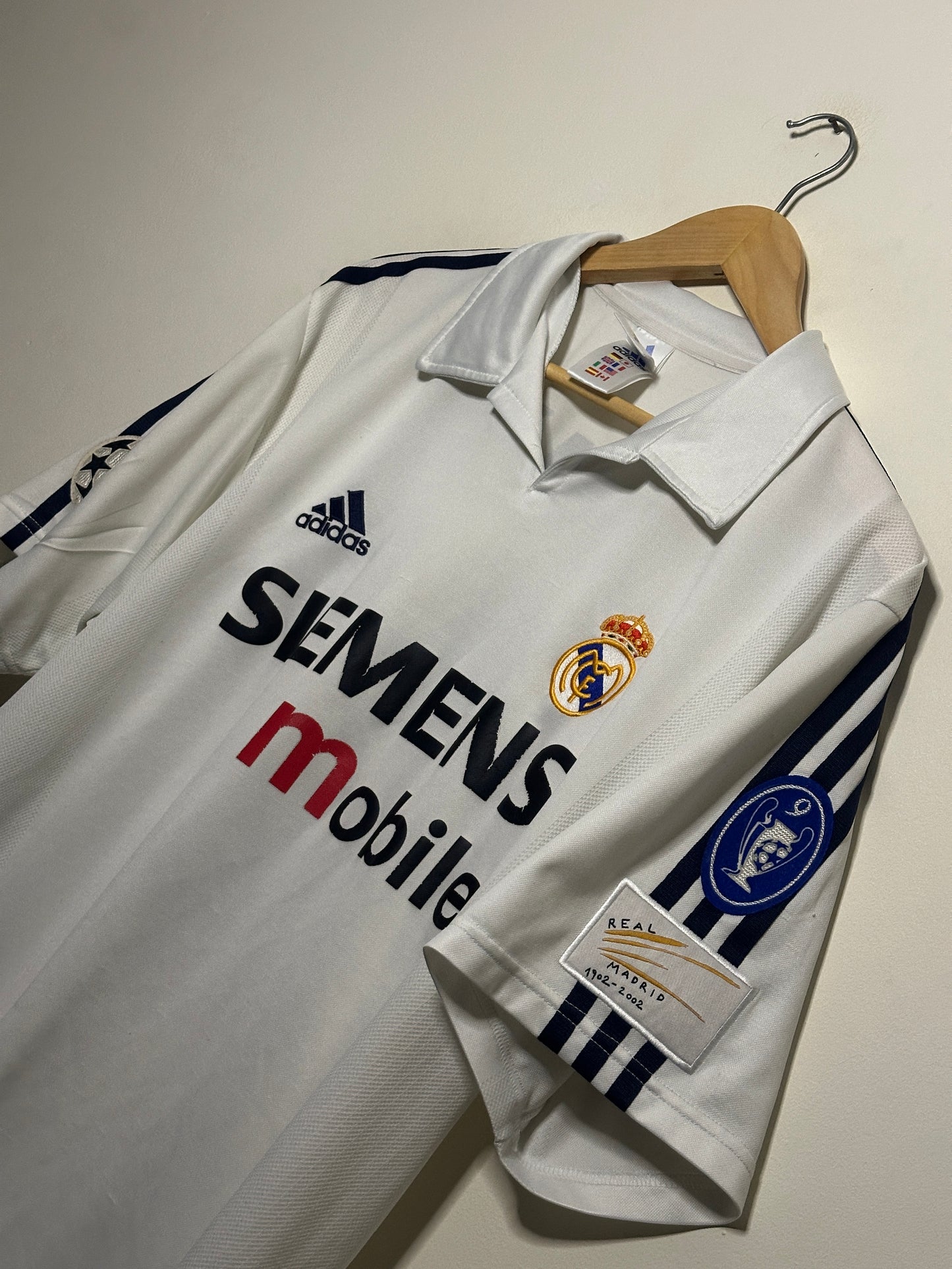 Ronaldo Nazario Real Madrid CF 2002-03 home football shirt (L)
