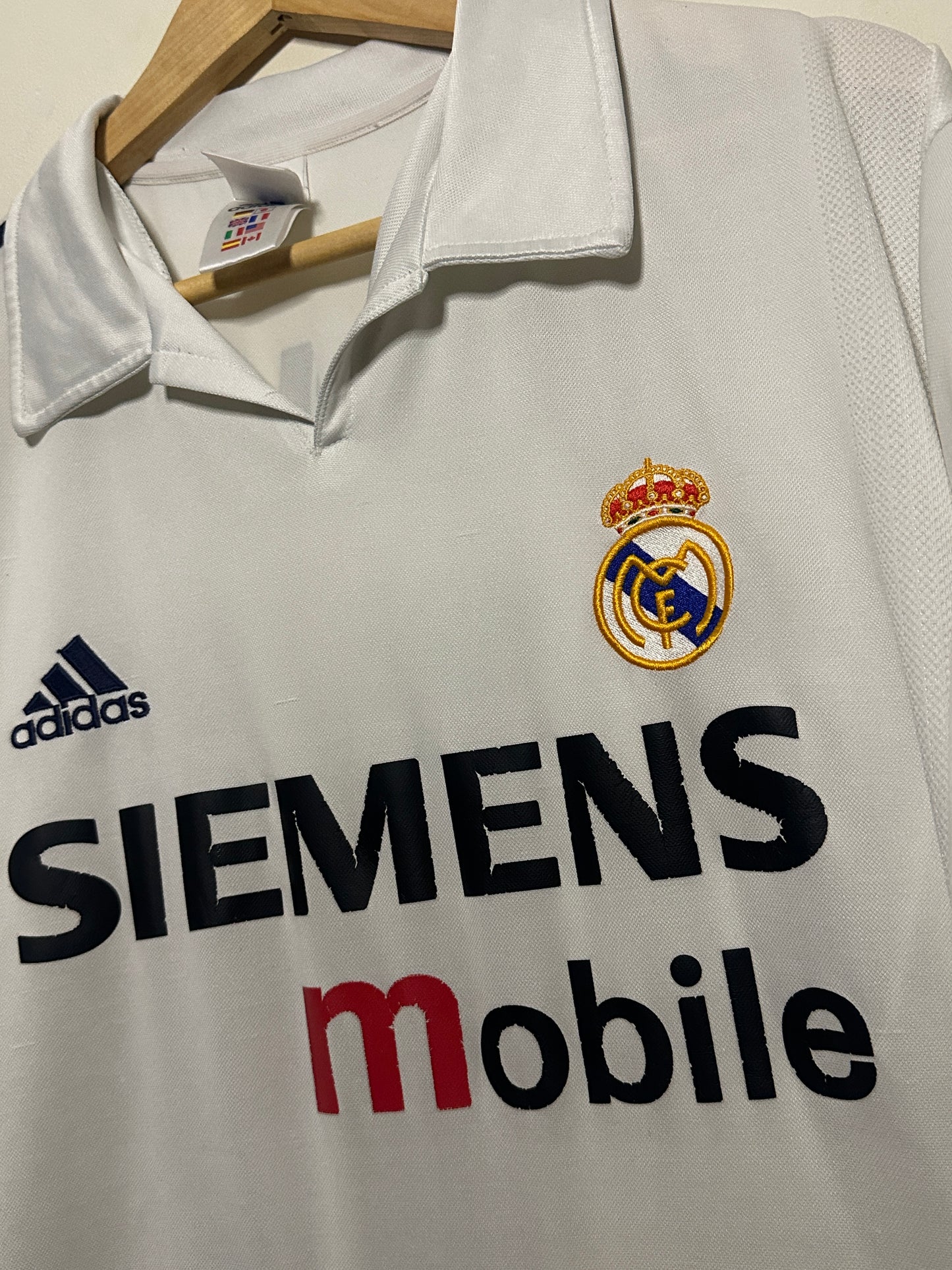 Ronaldo Nazario Real Madrid CF 2002-03 home football shirt (L)