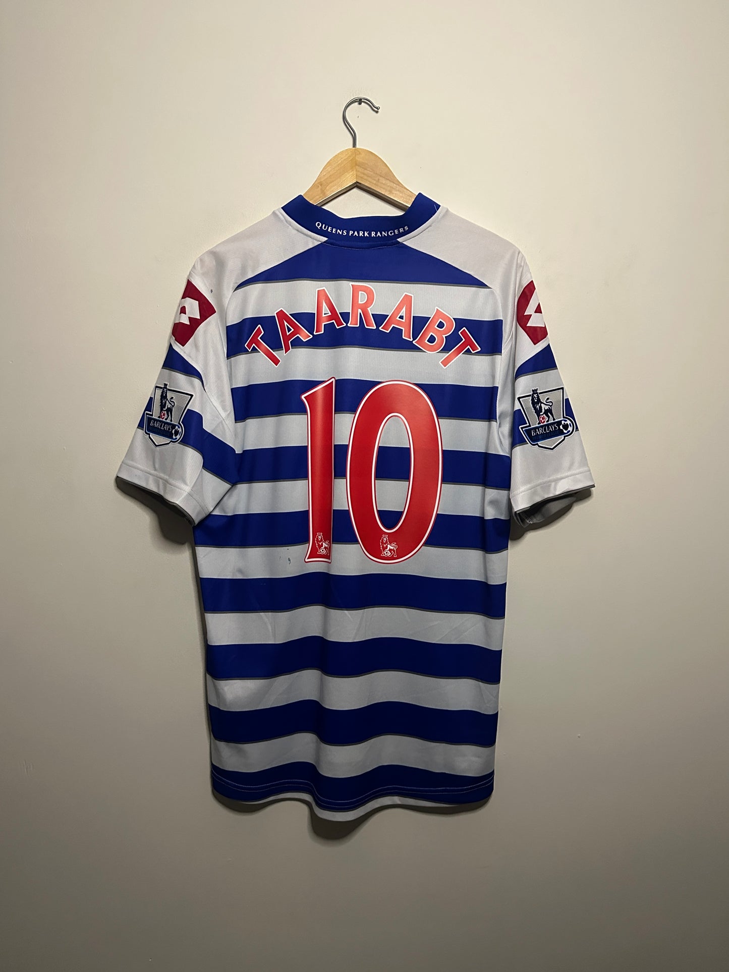 Adel Taarabt Queens Park Rangers 2012-13 home football shirt (XL)
