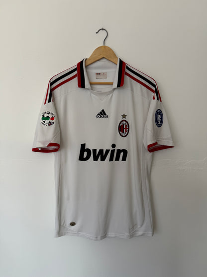 Ronaldinho AC Milan 2009-10 away football shirt (M)