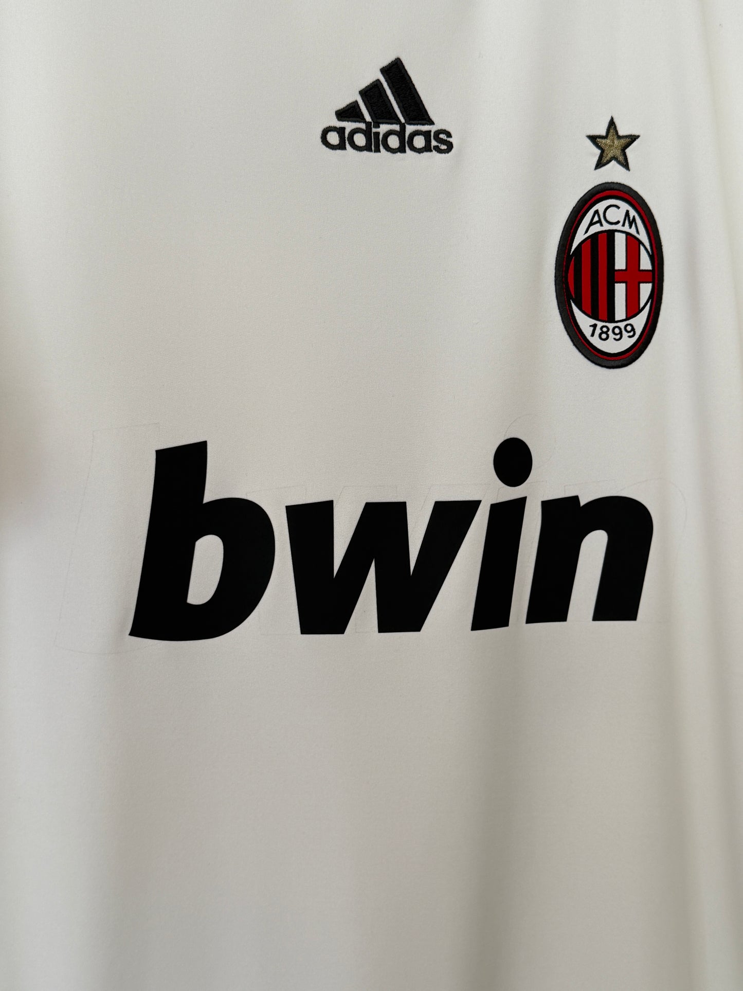 Ronaldinho AC Milan 2009-10 away football shirt (M)