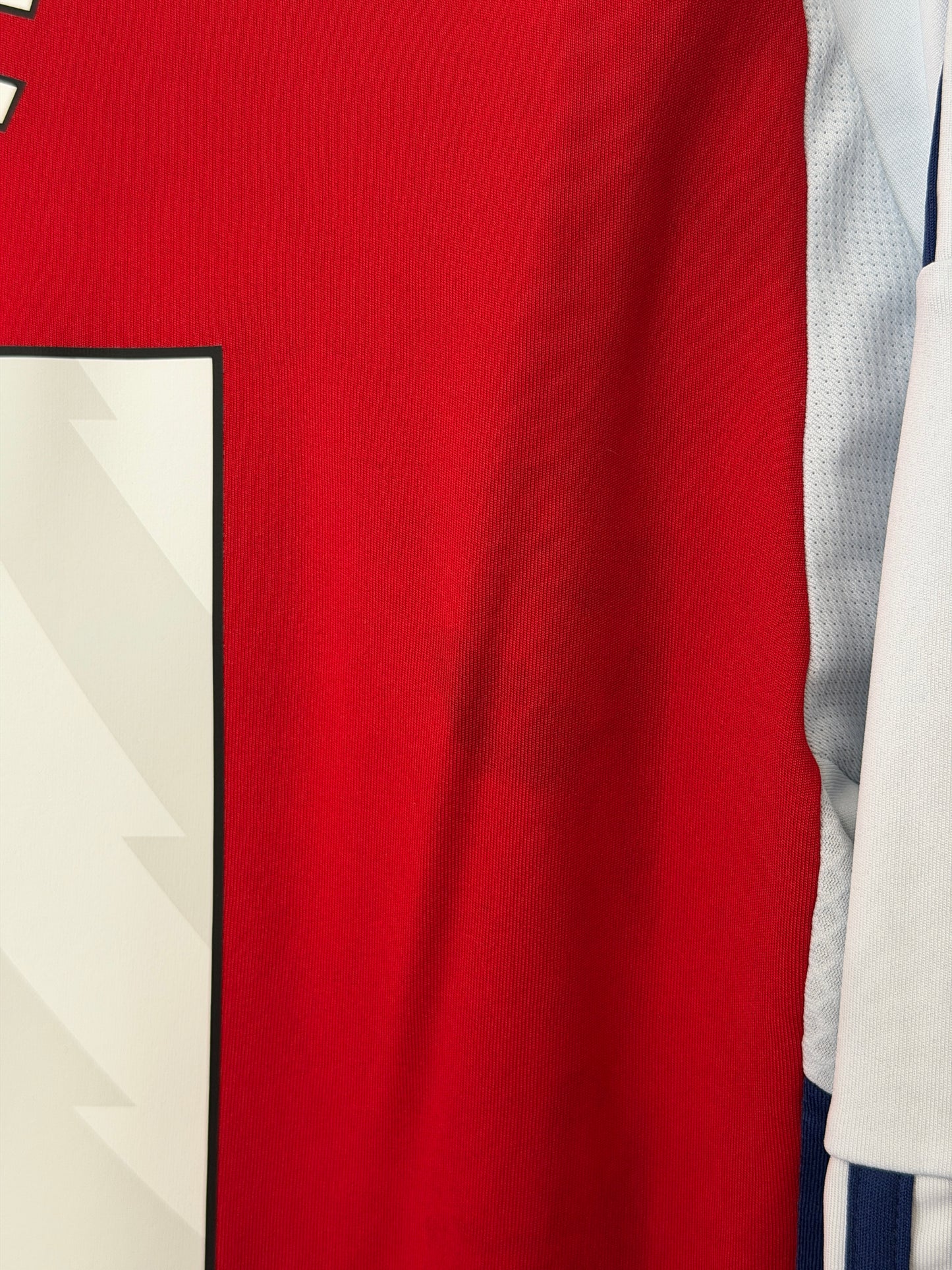 Declan Rice Arsenal FC 2024-25 long sleeve home football shirt (L)
