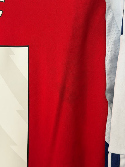 Declan Rice Arsenal FC 2024-25 long sleeve home football shirt (L)