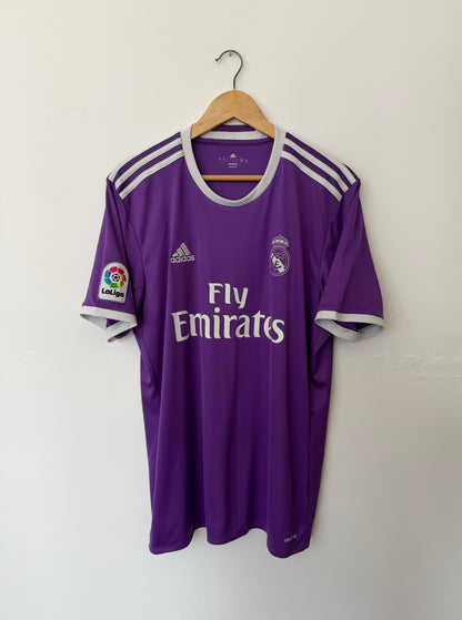 Cristiano Ronaldo Real Madrid CF 2016-17 away football shirt (L)