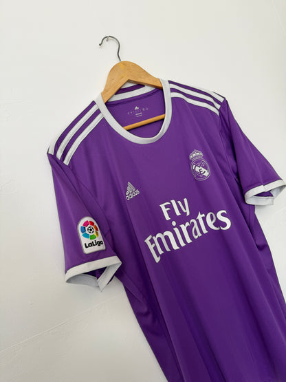 Cristiano Ronaldo Real Madrid CF 2016-17 away football shirt (L)