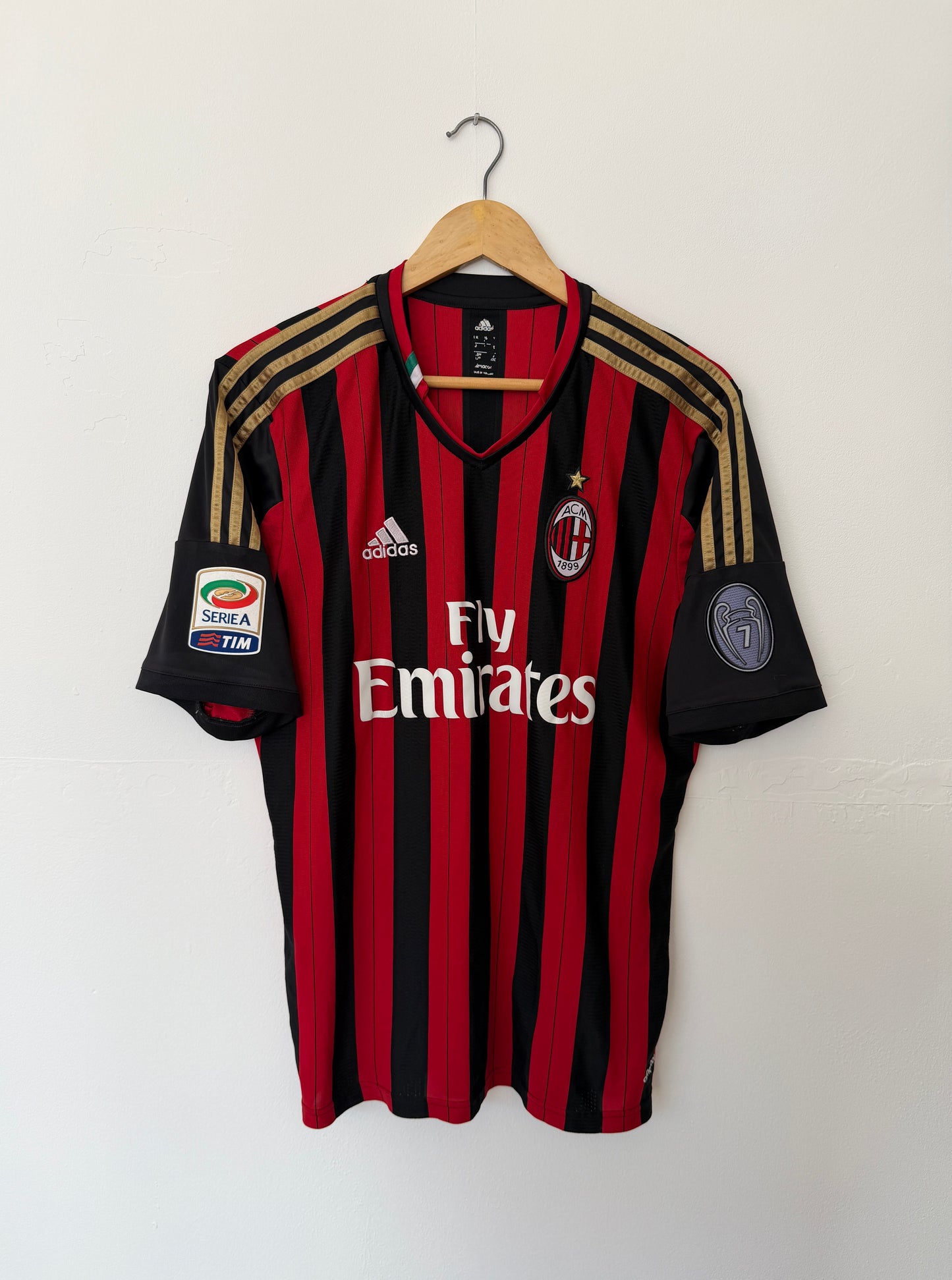 Kaka AC Milan 2013-14 home football shirt (L)