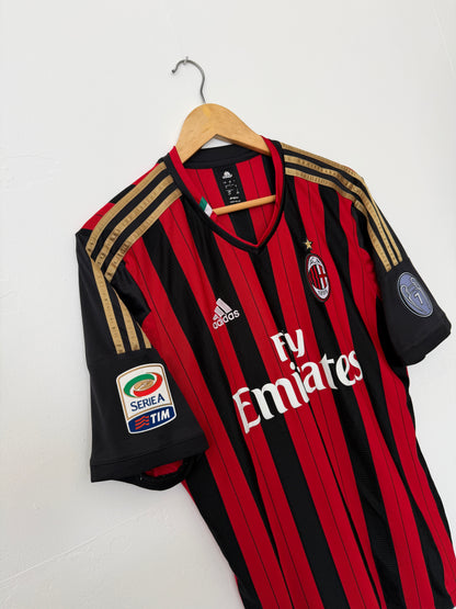 Kaka AC Milan 2013-14 home football shirt (L)