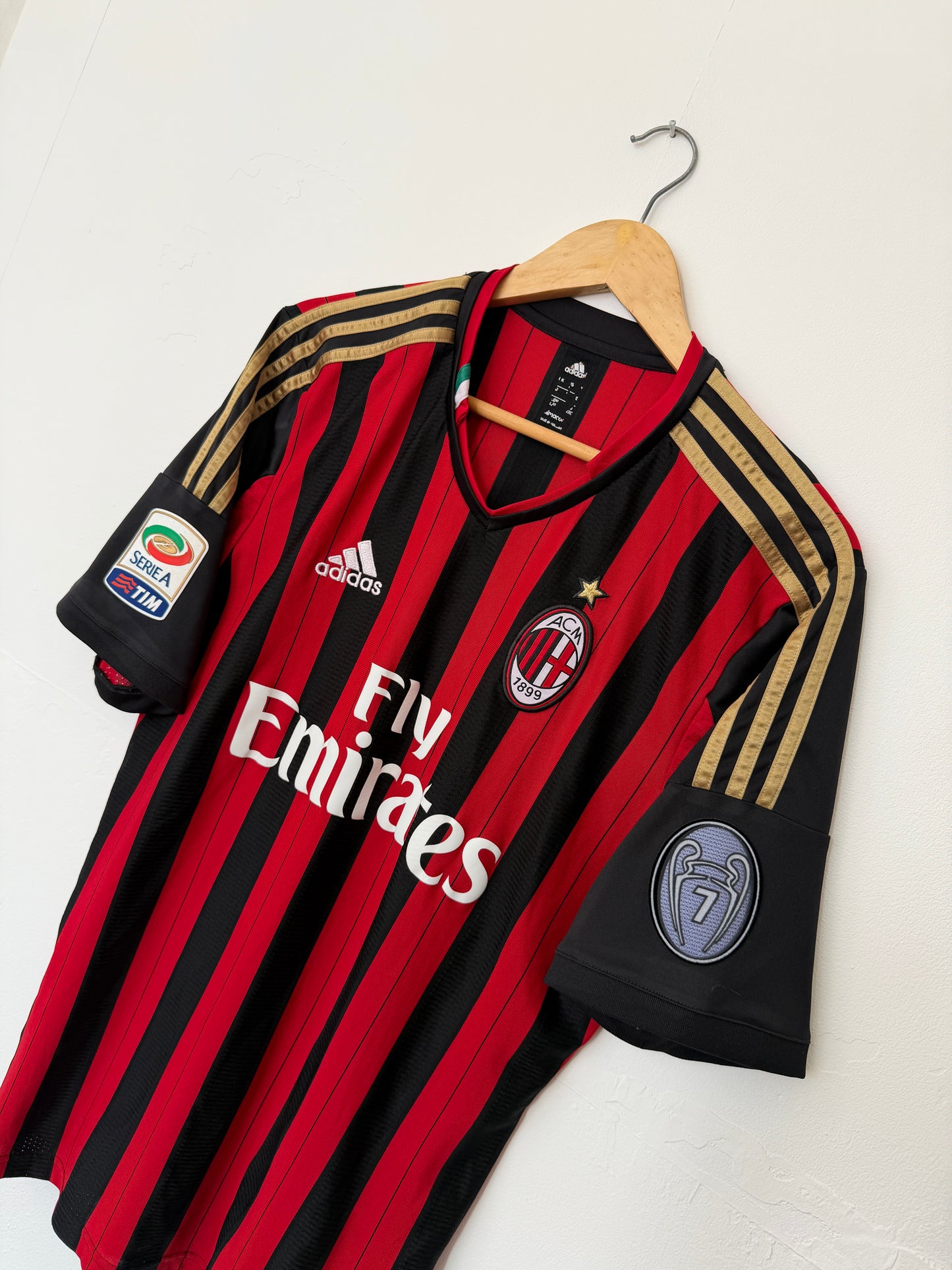 Kaka AC Milan 2013-14 home football shirt (L)