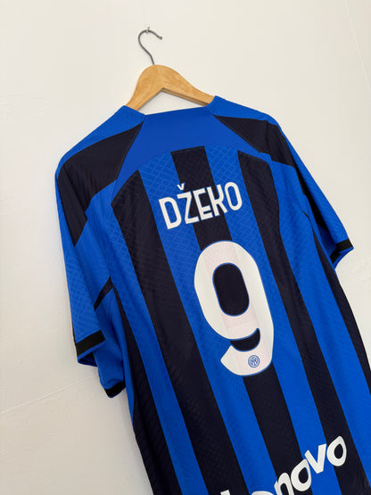 Edin Dzeko Inter Milan 2022-23 home football shirt (XXL)