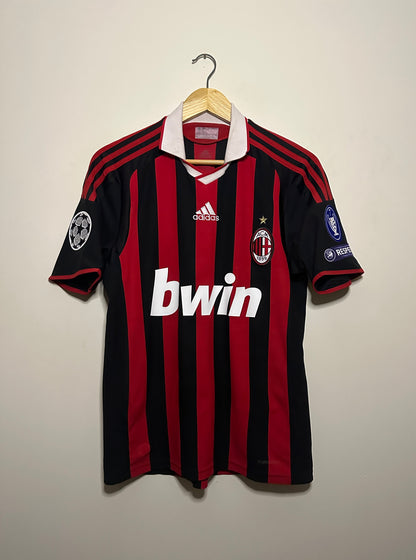 Ronaldinho AC Milan 2009-10 home football shirt (S)